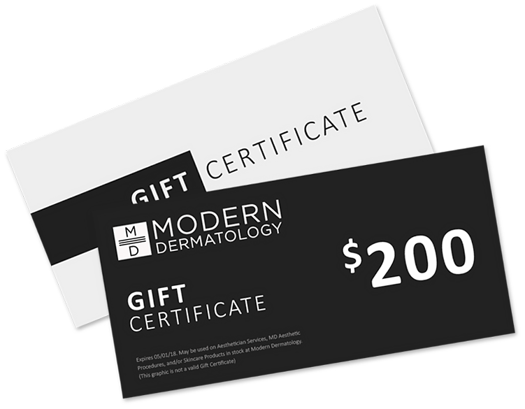 Modern Dermatology Gift Certificates